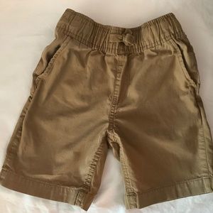 Khaki Drawstring Shorts (5)